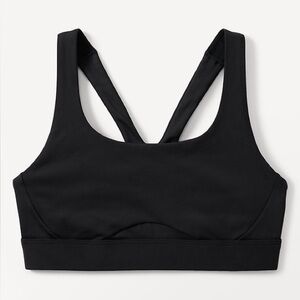 Athleta Ultimate Bra A-C Sports Bra Black